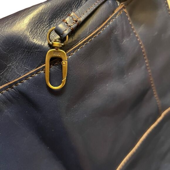 HOBO Blue Leather Shoulder Bag - Picture 5 of 11